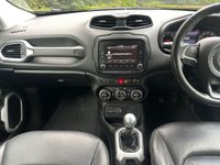 USED 2015 65 JEEP RENEGADE 1.4T MultiAirII Limited SUV 5dr Petrol Manual Euro 6 (s/s) (140 ps) LEATHER,HEATED SEATS,SAT NAV,ALLOYS