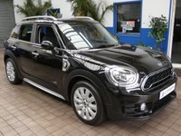 USED 2019 68 MINI COUNTRYMAN 1.5 7.6kWh GPF Cooper SE SUV 5dr Petrol Plug-in Hybrid Auto ALL4 Euro 6 (s/s) (224 ps) CHILI PACK SAT NAV PART LEATHER INTERIOR HEATED SEATS CRUISE CONTROL PARKING SENSORS 2 OWNERS SERVICE HISTORY WARRANTY