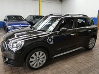 USED 2019 68 MINI COUNTRYMAN 1.5 7.6kWh GPF Cooper SE SUV 5dr Petrol Plug-in Hybrid Auto ALL4 Euro 6 (s/s) (224 ps) CHILI PACK SAT NAV PART LEATHER INTERIOR HEATED SEATS CRUISE CONTROL PARKING SENSORS 2 OWNERS SERVICE HISTORY WARRANTY
