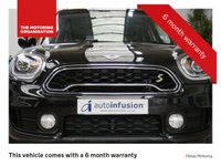 USED 2019 68 MINI COUNTRYMAN 1.5 7.6kWh GPF Cooper SE SUV 5dr Petrol Plug-in Hybrid Auto ALL4 Euro 6 (s/s) (224 ps) CHILI PACK SAT NAV PART LEATHER INTERIOR HEATED SEATS CRUISE CONTROL PARKING SENSORS 2 OWNERS SERVICE HISTORY WARRANTY