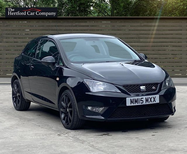 2015 15 Seat Ibiza 1.2 TSI FR Black Sport Coupe 3dr Petrol Manual Euro 5 (105 ps)