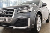 USED 2018 18 AUDI Q2 1.4 TFSI CoD S line SUV 5dr Petrol S Tronic Euro 6 (s/s) (150 ps) 