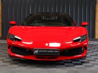 USED 2022 22 FERRARI 296 GTB 3.0T V6 7.45kWh Coupe 2dr Petrol Plug-in Hybrid F1 DCT Euro 6 (s/s) (830 ps) CARBON STEERING WHEEL - CARBON SPOILER - CARBON DIFFUSER - CARBON INTERIOR ACCENTS - LIFT - CAMERA AND MORE