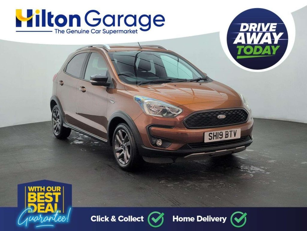 Used 2019 19 FORD KA+ 1.2 Ti-VCT Active Hatchback 5dr Petrol Manual Euro 6 (s/s) (85 ps) PRIVACY GLASS+AIR CONDITIONING CLICK & COLLECT/HOME DELIVERY