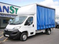 USED 2022 72 CITROEN RELAY 35 2.2 BLUEHDI 140 BHP L4 PLUS READY TO RUN CURTAIN SIDE ( NO VAT ! ) 2 OWNERS | AIR CON | L4 X-LONG | NO VAT !