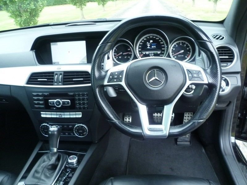 USED 2013 62 MERCEDES-BENZ C-CLASS 6.3 C63 V8 AMG Edition 125 Coupe 2dr Petrol SpdS MCT Euro 5 (457 ps) 