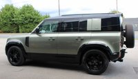 PRE-OWNED 2022 72 LAND ROVER DEFENDER 3.0 D300 MHEV X-Dynamic HSE SUV 5dr Diesel Auto 4WD Euro 6 (s/s) (300 ps) Pangea Green Metallic (890 option), Khaki Interior, Air Suspension Pack (&pound;1615 option), 20" Alloys, Comfort and Convenience Pack (&pound;800 option), Heated and Cooled Electric Memory Seats, Electric Sliding Panoramic Sunroof,  Sat Nav, Rear Spoiler, Privacy Glass, Black Contrast Roof, Black roof Rails, 3D Surround Camera,, 11.4 Infotainment Screen, Keyless Entry/Start, Ambient and Footwell Lighting, Full LCD Instrument Cluster