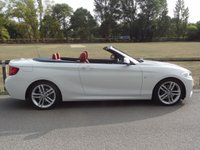 USED 2016 16 BMW 2 SERIES 2.0 220i M Sport Convertible 2dr Petrol Manual Euro 6 (s/s) (184 ps) 41000 MILES WITH FSH  