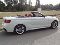 USED 2016 16 BMW 2 SERIES 2.0 220i M Sport Convertible 2dr Petrol Manual Euro 6 (s/s) (184 ps) 41000 MILES WITH FSH  