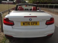 USED 2016 16 BMW 2 SERIES 2.0 220i M Sport Convertible 2dr Petrol Manual Euro 6 (s/s) (184 ps) 41000 MILES WITH FSH  