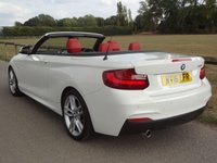 USED 2016 16 BMW 2 SERIES 2.0 220i M Sport Convertible 2dr Petrol Manual Euro 6 (s/s) (184 ps) 41000 MILES WITH FSH  