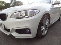 USED 2016 16 BMW 2 SERIES 2.0 220i M Sport Convertible 2dr Petrol Manual Euro 6 (s/s) (184 ps) 41000 MILES WITH FSH  