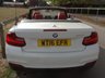 USED 2016 16 BMW 2 SERIES 2.0 220i M Sport Convertible 2dr Petrol Manual Euro 6 (s/s) (184 ps) 41000 MILES WITH FSH  