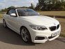 USED 2016 16 BMW 2 SERIES 2.0 220i M Sport Convertible 2dr Petrol Manual Euro 6 (s/s) (184 ps) 41000 MILES WITH FSH  