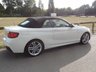 USED 2016 16 BMW 2 SERIES 2.0 220i M Sport Convertible 2dr Petrol Manual Euro 6 (s/s) (184 ps) 41000 MILES WITH FSH  