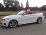USED 2016 16 BMW 2 SERIES 2.0 220i M Sport Convertible 2dr Petrol Manual Euro 6 (s/s) (184 ps) 41000 MILES WITH FSH  