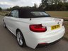 USED 2016 16 BMW 2 SERIES 2.0 220i M Sport Convertible 2dr Petrol Manual Euro 6 (s/s) (184 ps) 41000 MILES WITH FSH  