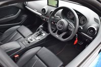 USED 2018 67 AUDI S3 2.0 TFSI Black Edition Saloon 4dr Petrol S Tronic quattro Euro 6 (s/s) (310 ps) ARA BLUE / BLACK EDTION / B&O