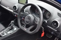 USED 2018 67 AUDI S3 2.0 TFSI Black Edition Saloon 4dr Petrol S Tronic quattro Euro 6 (s/s) (310 ps) ARA BLUE / BLACK EDTION / B&O