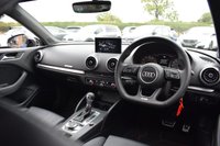 USED 2018 67 AUDI S3 2.0 TFSI Black Edition Saloon 4dr Petrol S Tronic quattro Euro 6 (s/s) (310 ps) ARA BLUE / BLACK EDTION / B&O