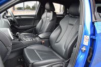 USED 2018 67 AUDI S3 2.0 TFSI Black Edition Saloon 4dr Petrol S Tronic quattro Euro 6 (s/s) (310 ps) ARA BLUE / BLACK EDTION / B&O