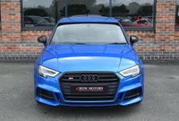 USED 2018 67 AUDI S3 2.0 TFSI Black Edition Saloon 4dr Petrol S Tronic quattro Euro 6 (s/s) (310 ps) ARA BLUE / BLACK EDTION / B&O