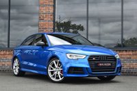 USED 2018 67 AUDI S3 2.0 TFSI Black Edition Saloon 4dr Petrol S Tronic quattro Euro 6 (s/s) (310 ps) ARA BLUE / BLACK EDTION / B&O
