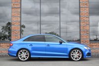 USED 2018 67 AUDI S3 2.0 TFSI Black Edition Saloon 4dr Petrol S Tronic quattro Euro 6 (s/s) (310 ps) ARA BLUE / BLACK EDTION / B&O