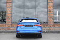 USED 2018 67 AUDI S3 2.0 TFSI Black Edition Saloon 4dr Petrol S Tronic quattro Euro 6 (s/s) (310 ps) ARA BLUE / BLACK EDTION / B&O