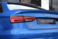 USED 2018 67 AUDI S3 2.0 TFSI Black Edition Saloon 4dr Petrol S Tronic quattro Euro 6 (s/s) (310 ps) ARA BLUE / BLACK EDTION / B&O