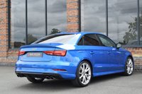 USED 2018 67 AUDI S3 2.0 TFSI Black Edition Saloon 4dr Petrol S Tronic quattro Euro 6 (s/s) (310 ps) ARA BLUE / BLACK EDTION / B&O