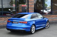 USED 2018 67 AUDI S3 2.0 TFSI Black Edition Saloon 4dr Petrol S Tronic quattro Euro 6 (s/s) (310 ps) ARA BLUE / BLACK EDTION / B&O