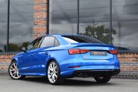 USED 2018 67 AUDI S3 2.0 TFSI Black Edition Saloon 4dr Petrol S Tronic quattro Euro 6 (s/s) (310 ps) ARA BLUE / BLACK EDTION / B&O