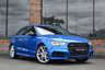 USED 2018 67 AUDI S3 2.0 TFSI Black Edition Saloon 4dr Petrol S Tronic quattro Euro 6 (s/s) (310 ps) ARA BLUE / BLACK EDTION / B&O