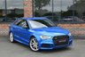 USED 2018 67 AUDI S3 2.0 TFSI Black Edition Saloon 4dr Petrol S Tronic quattro Euro 6 (s/s) (310 ps) ARA BLUE / BLACK EDTION / B&O