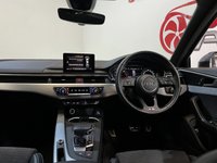 USED 2019 19 AUDI A4 2.0 TFSI 35 S line Saloon 4dr Petrol S Tronic Euro 6 (s/s) (150 ps) 2 keys, heated front seats, NAV