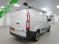 USED 2021 21 FORD TRANSIT CUSTOM 280 2.0 EBL 105 BHP SWB LEADER EDITION  1 OWNER | LOW MILEAGE | PIPE TUBE / RACK