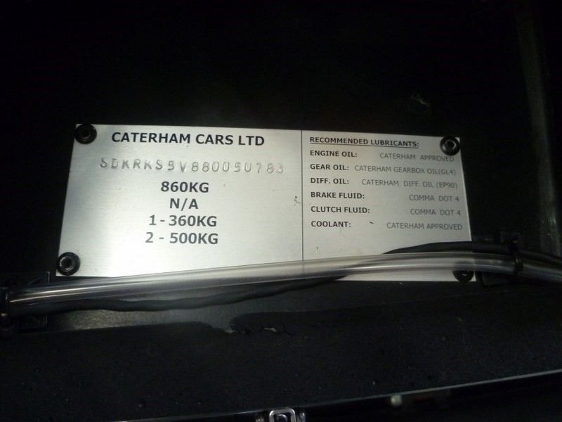 USED 2008 CATERHAM Array RST Levante 