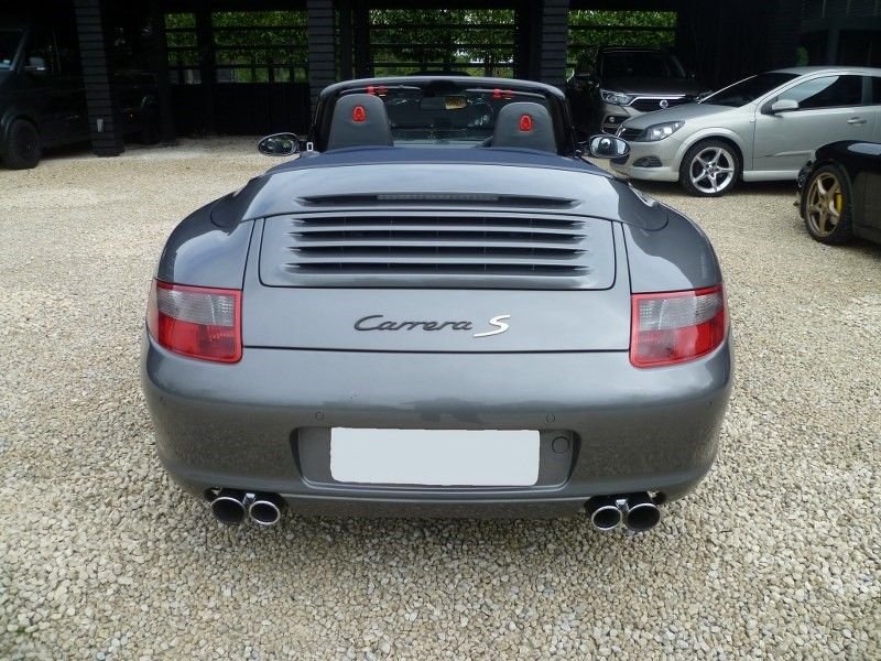 USED 2007 57 PORSCHE 911 3.8 997 Carrera S Cabriolet 2dr Petrol Tiptronic S (280 g/km, 350 bhp) Convertible