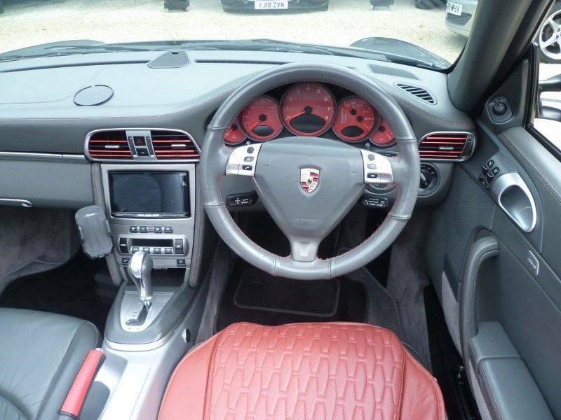 USED 2007 57 PORSCHE 911 3.8 997 Carrera S Cabriolet 2dr Petrol Tiptronic S (280 g/km, 350 bhp) Convertible