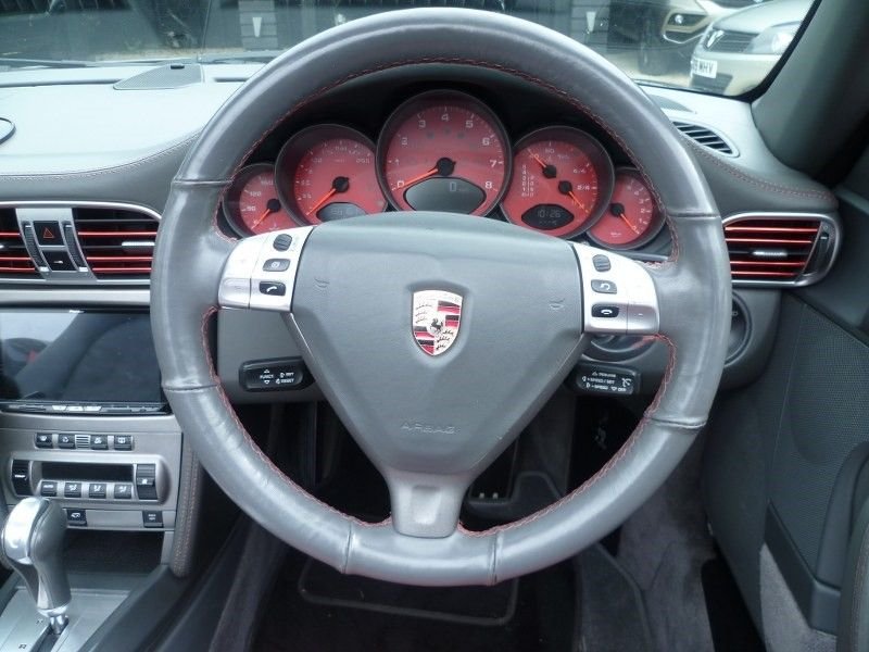 USED 2007 57 PORSCHE 911 3.8 997 Carrera S Cabriolet 2dr Petrol Tiptronic S (280 g/km, 350 bhp) Convertible