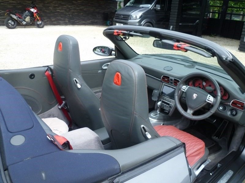 USED 2007 57 PORSCHE 911 3.8 997 Carrera S Cabriolet 2dr Petrol Tiptronic S (280 g/km, 350 bhp) Convertible