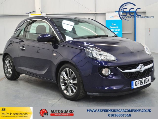 2015 15 Vauxhall Adam 1.2 16v JAM Hatchback 3dr Petrol Manual Euro 5 (70 ps)