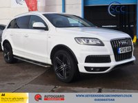 USED 2013 13 AUDI Q7 3.0 TDI V6 S line Plus SUV 5dr Diesel Tiptronic quattro Euro 5 (s/s) (245 ps) 1Owner - &pound;6K Extras - Pan Roof!
