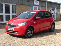 USED 2015 65 SKODA CITIGO 1.0 MPI SE Hatchback 5dr Petrol Manual Euro 5 (60 ps) www.suffolkcarcentre.co.uk - Located at Reydon