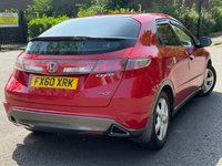 USED 2010 60 HONDA CIVIC 1.4 i-VTEC SE Hatchback 5dr Petrol i-Shift (132 g/km, 98 bhp) STUNNING+SH+RED+ECO+PETROL+SEMI-AU