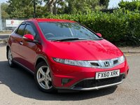 USED 2010 60 HONDA CIVIC 1.4 i-VTEC SE Hatchback 5dr Petrol i-Shift (132 g/km, 98 bhp) STUNNING+SH+RED+ECO+PETROL+SEMI-AU