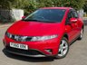 USED 2010 60 HONDA CIVIC 1.4 i-VTEC SE Hatchback 5dr Petrol i-Shift (132 g/km, 98 bhp) STUNNING+SH+RED+ECO+PETROL+SEMI-AU