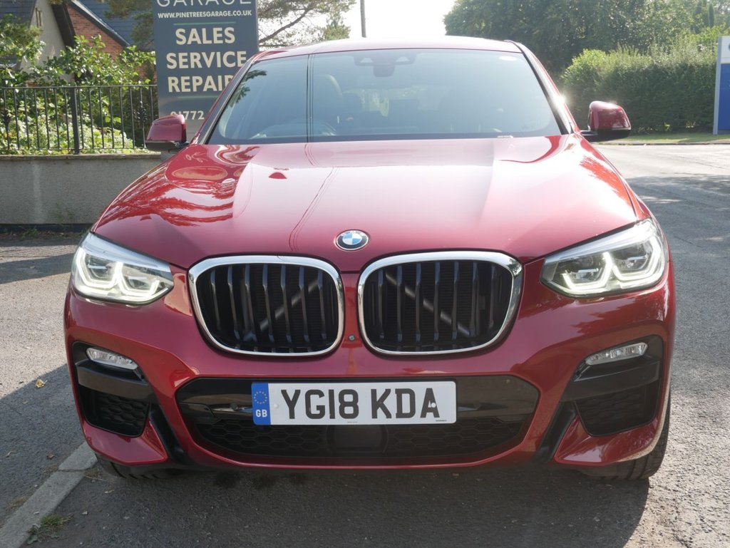USED 2018 18 BMW X4 2.0 20d M Sport SUV 5dr Diesel Auto xDrive Euro 6 (s/s) (190 ps) NEW SHAPE. FULL BMW HISTORY. &pound;19475 OF EXTRAS FROM NEW