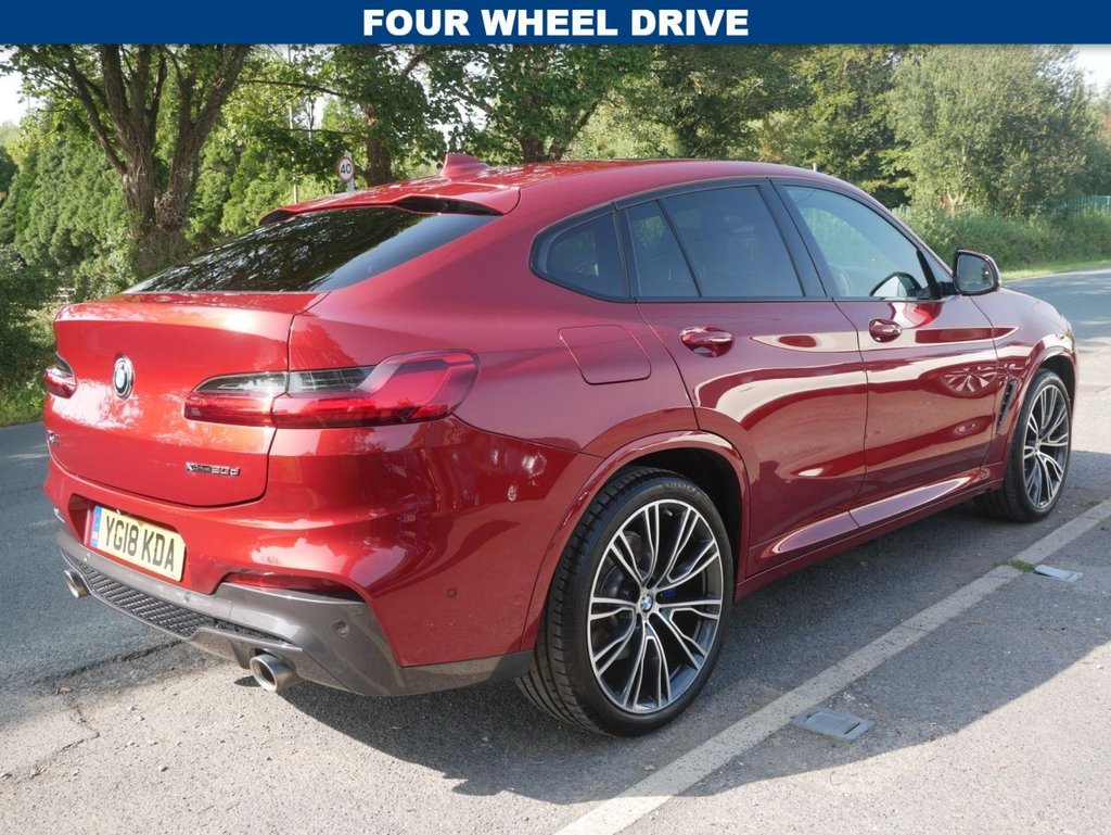 USED 2018 18 BMW X4 2.0 20d M Sport SUV 5dr Diesel Auto xDrive Euro 6 (s/s) (190 ps) NEW SHAPE. FULL BMW HISTORY. &pound;19475 OF EXTRAS FROM NEW